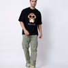 Music Is Life Oversized T-Shirt – Owl Headphones Graphic