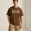 Gangstar Rules Printed Oversized T-Shirt for Men