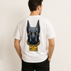 Dog Face Printed Oversized T-Shirt for Men