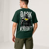 Men's Dark Green "Dark Knight" Batman Oversized T-Shirt