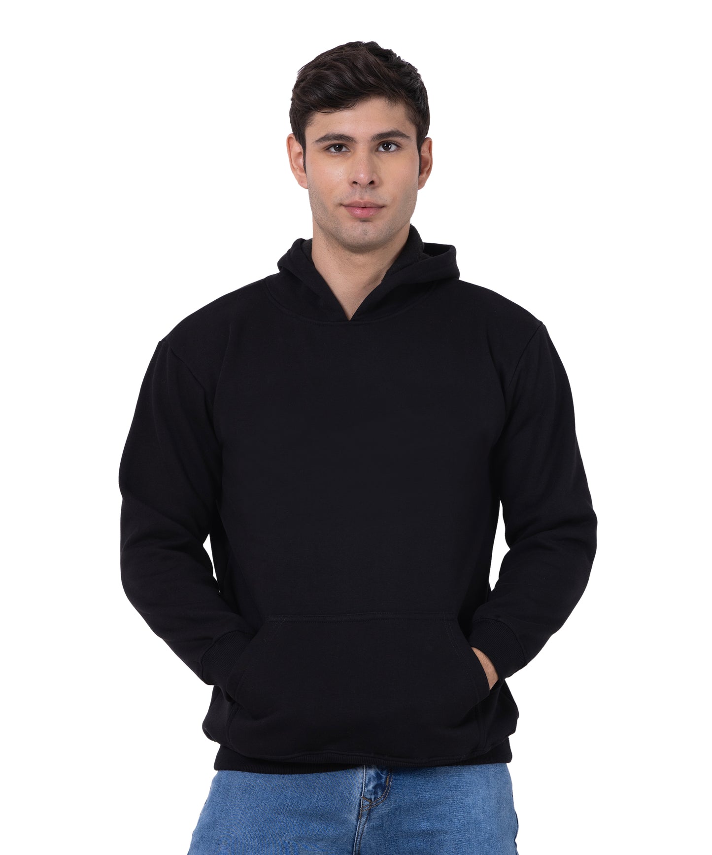 Plain Relaxed-Fit Hoodie for Men – Effortless Style Meets All-Day Comfort