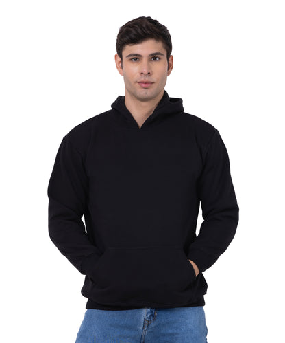 Plain Relaxed-Fit Hoodie for Men – Effortless Style Meets All-Day Comfort