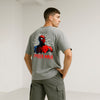 Spider-Man Web Graphic T-Shirt –  Grey
