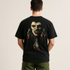 Horror Face Printed Oversized T-Shirt for Men