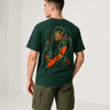 Obito Uchiha Graphic T-Shirt – Dark Green