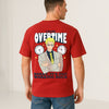 I Hate Overtime Oversized T-Shirt for Men | Funny Work Graphic Tee