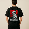 My Hero Academia Oversized Anime T-Shirt – Deku Graphic Black Tee
