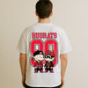 Rugrats 90s Hip-Hop Oversized T-Shirt for Men | Retro Cartoon Graphic Tee