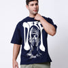Deep Print Oversized T-Shirts