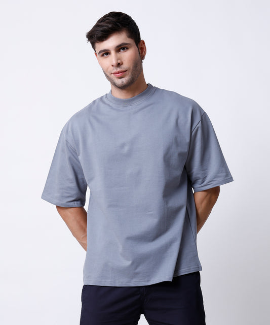 Grey Oversized T-Shirts – Comfortable and Stylish