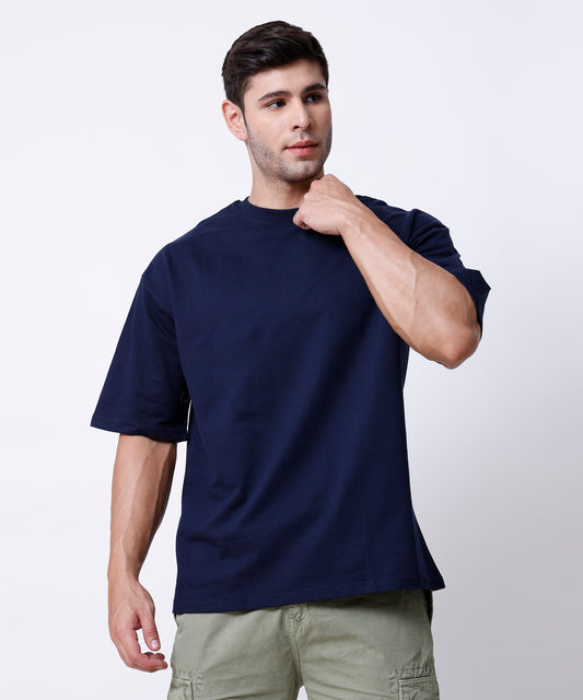 Navy Blue Oversized T-Shirts – Comfort Meets Style